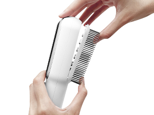 dog dryer with brush 