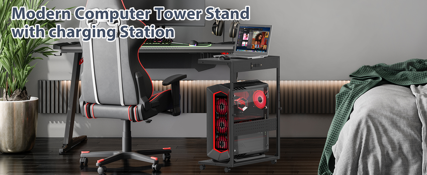 computer tower stand