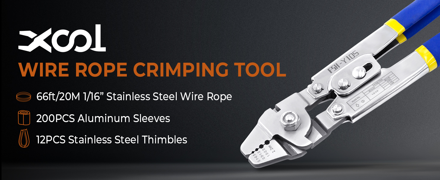 Wire Rope Crimping Tool