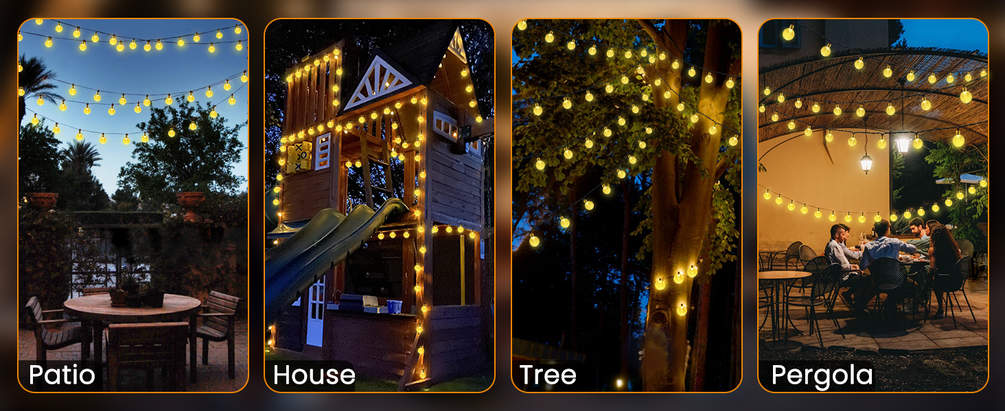 solar string lights