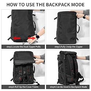 How to turn on and use the dual-shoulder mode.
