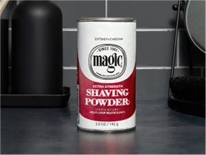 magic family, magic shave, razorless shaving, for the face, shaving, shave cream, shaving cream