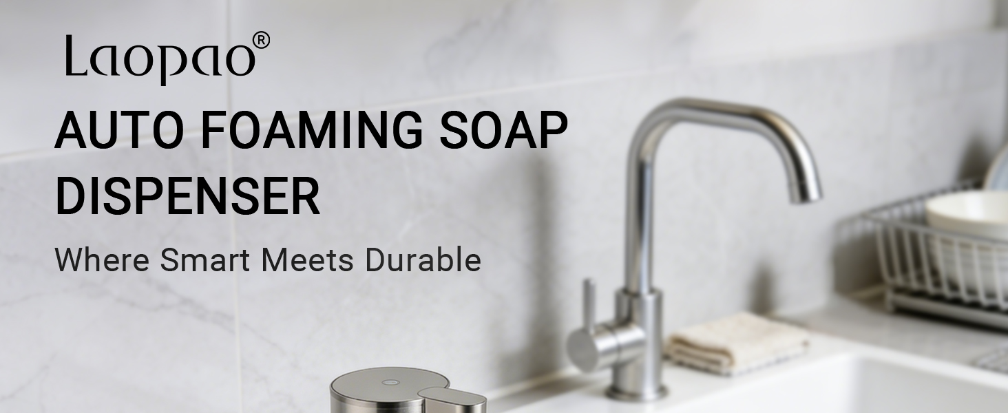 automatic foaming soap dispenser 1