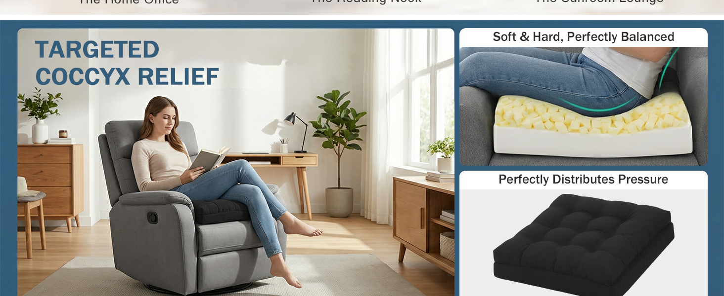 seat cushion for a recliner chair