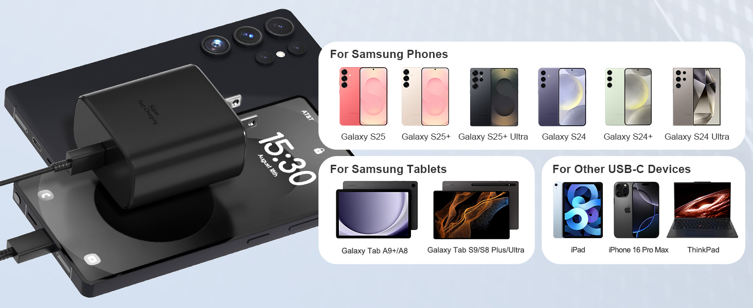 samsung fast charger kit