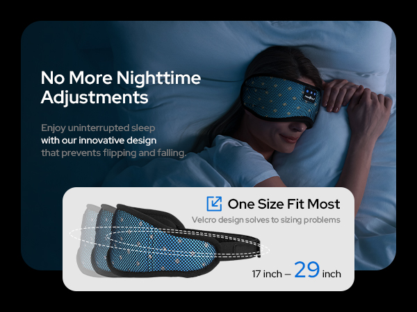 Sleep headphones Bluetooth Mesh Mask