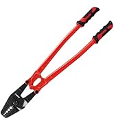 Sanuke 24 Inch Hand Swaging Tool, Wire Rope Crimping Tool 5 Cavity 1/16" 3/32" 1/8" 5/32" 3/16", ...