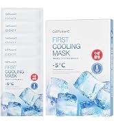 Cell Fusion C Post Alpha First Cooling Mask 5ea with Glacial Water &amp; Panthenol, Hydrating and Plu...