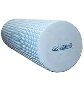 11.8 Inch Medium Density Foam Massage Roller - Light Blue Trigger Point Massage Roller for Deep T...