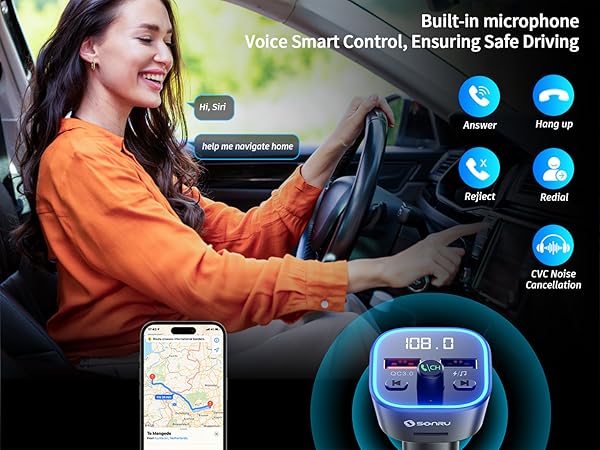 bluetooth transmitter car