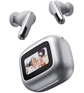 Wireless 5.3 Earphone, LCD Full-Color Touch Screen Control, Active Noise Reduction Headset, BT 5....