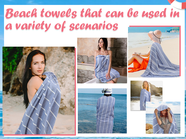 turkish beach towel fit a variety of scenarios