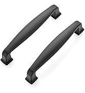 Ravinte 20 Pack Solid 3-3/4 Inch Kitchen Cabinet Handles Matte Black Cabinet Pulls Black Drawer P...