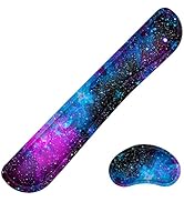 Wrist Rest for Computer Keyboard and Mouse Pad Support Memory Foam Set Easy Typing and Wrist Pain...