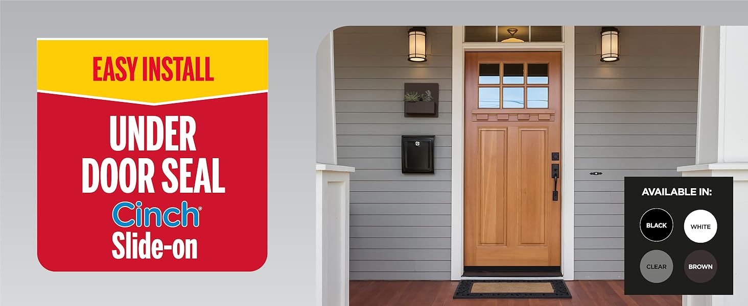 cinch under door seal