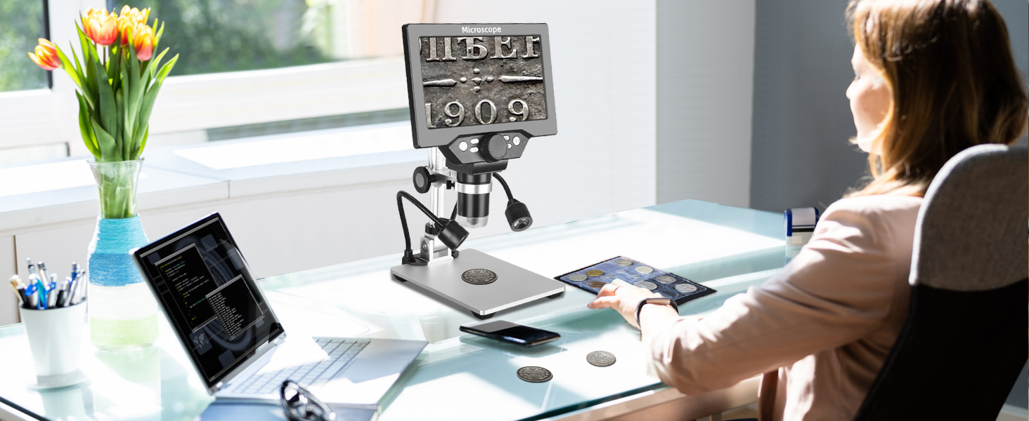 Microscope for Coins