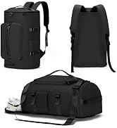 MIYCOO Gym Bag for Men Women with Shoes Compartment - Duffle Bag, Travel Backpack, Sports Backpac...