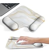 Mcapirivo Ergonomic Mouse Pad with Gel Wrist Rest (1