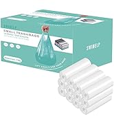 Small Trash Bags 240 Count Garbage Bags SWIHELP Waste Basket Liners for Bathroom, Kitchen,Bedroom...