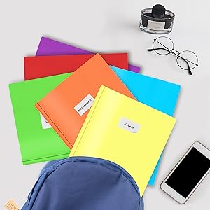 3 prongs plastic folder