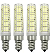 15W E12 LED Light Bulb Warm White 3000K, 136 LEDs 2835 SMD, Dimmable, 150W Halogen Equivalent, AC...