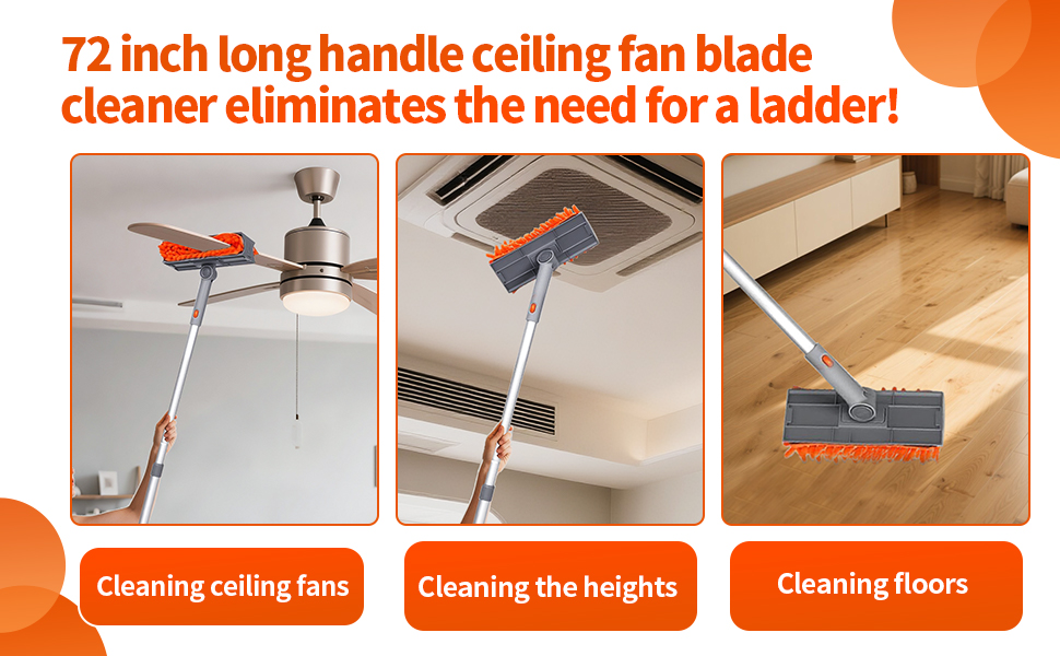 Ceiling Fan Cleaner Duster 3