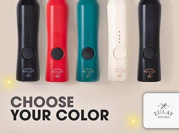 Rechargeable milk frother wand, great Christmas gift for creamy lattes, cappuccinos, and hot cocoa