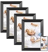 BIGASUO 10.1 Inch WiFi Digital Picture Frame( 4 Pack), IPS HD Touch Screen Electric Photo Frames ...