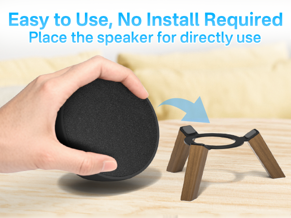 Desktop Speaker Stand for Echo Pop