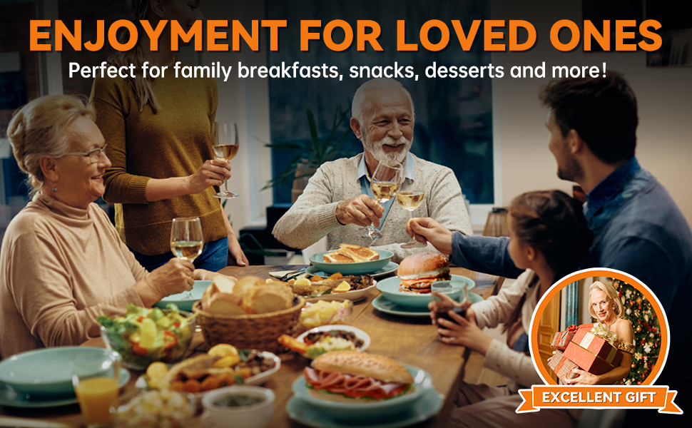 enjoyment for loved one perfect for family breakfast snacks desserts &amp; more
