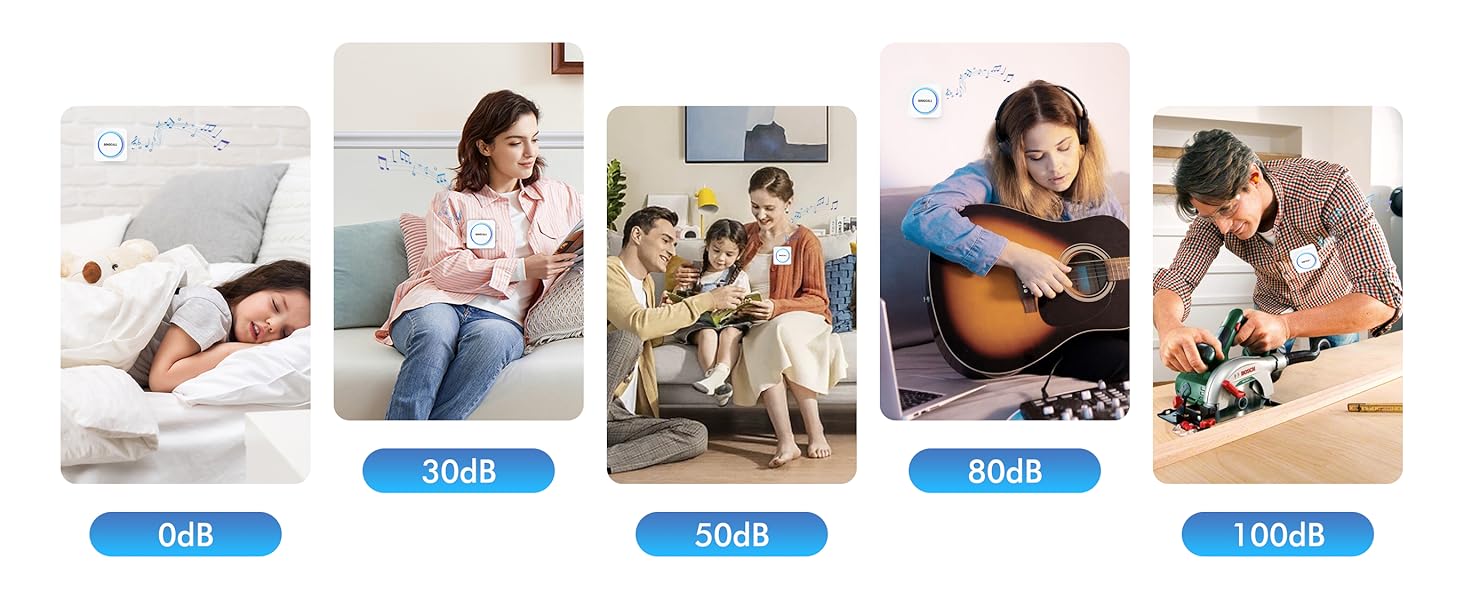 Wireless Doorbell Extender with Receiver