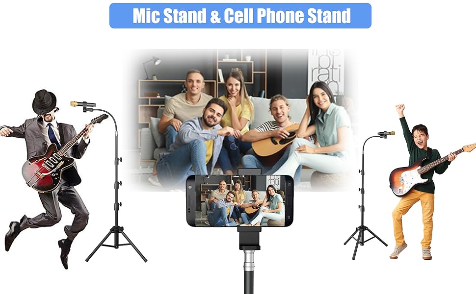 kereal mic floor stands tripod