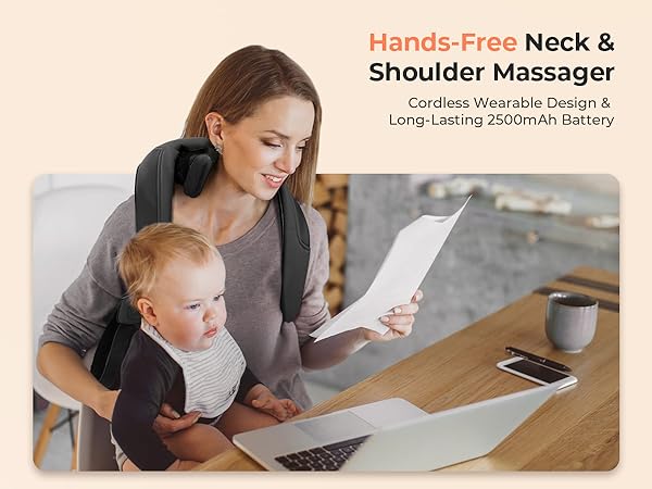 cordless neck massager