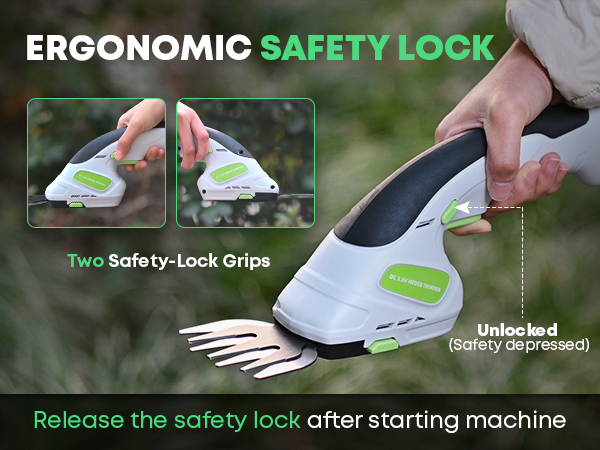 ergonomic safety lock