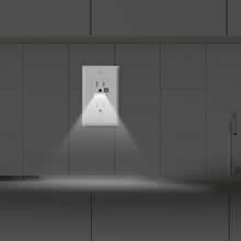 Night light wall outlet