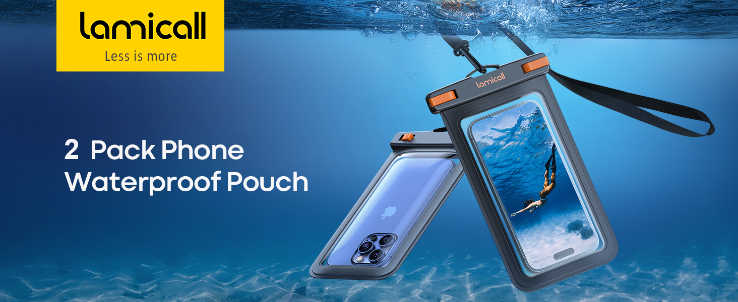 waterproof phone pouch