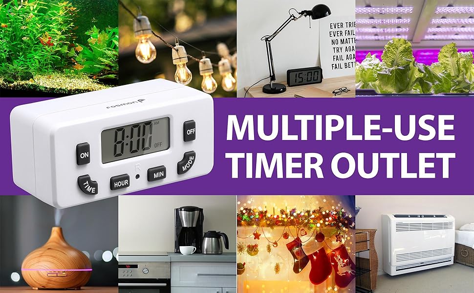 multiple use timer outlet