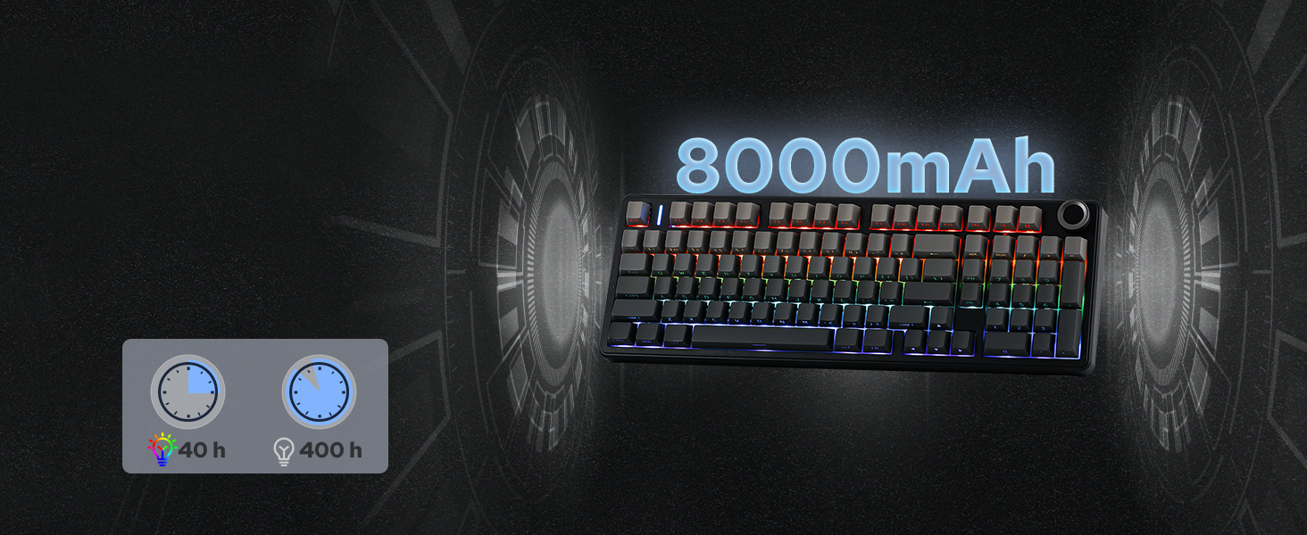 F99 PRO wireless gaming keyboard