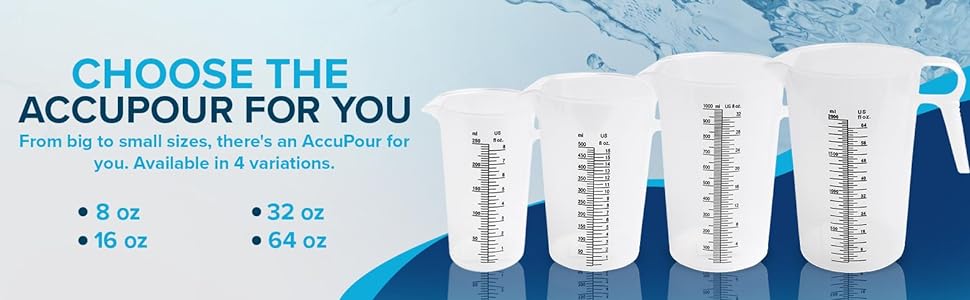 Measuring pitcher, measuring cup