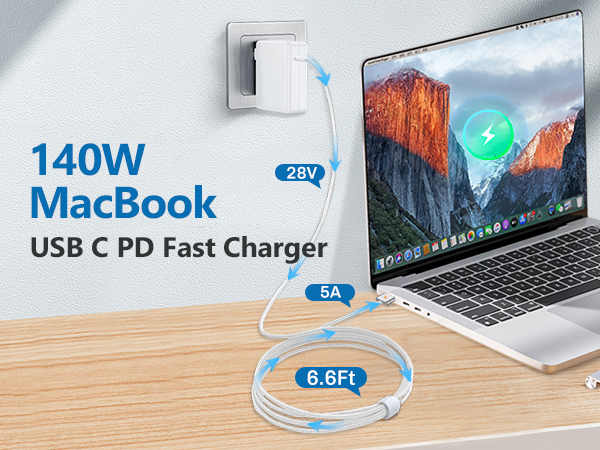 USB C to Magnetic 3 cable