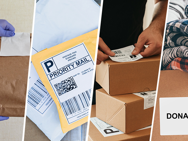 4 x 6 Direct Thermal Shipping Labels