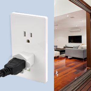 3-2 Prong Adapters Grounding Adapter UL Listed