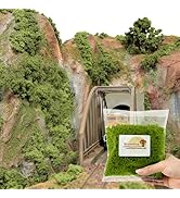 Warmtree Tree Powder Model Miniature Shrubs Bushes Tufted Terrain Model Kit for DIY Miniature Low...
