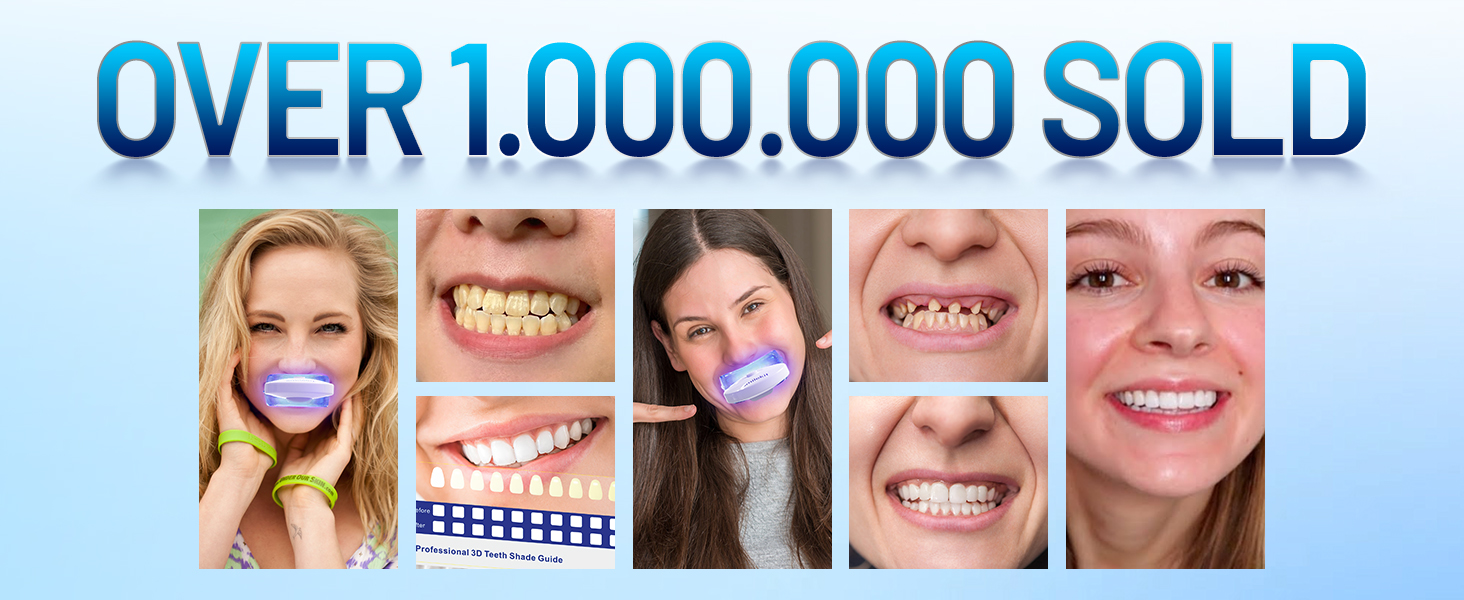 teeth whitening led light