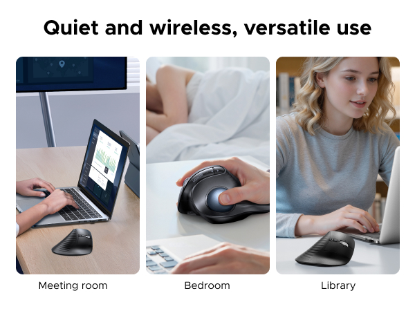 trackball wireless mouse