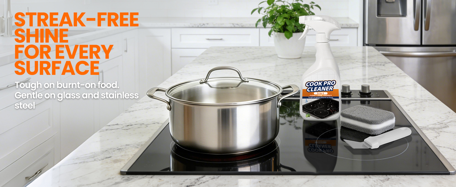 stove cleaner for glass top electric stove