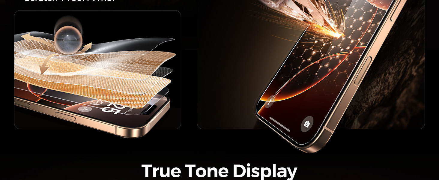 iPhone 16 Pro Max Screen Protector Tempered Glass