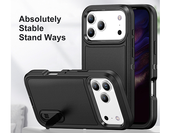 IDweel Shockproof Hybrid Case with Build-in Kickstand