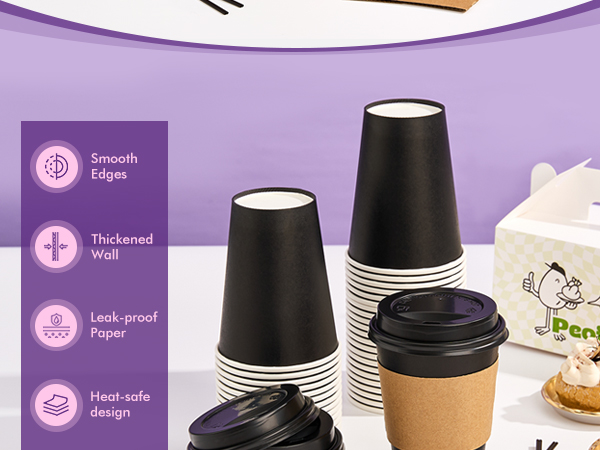 12-black-50 paper cups