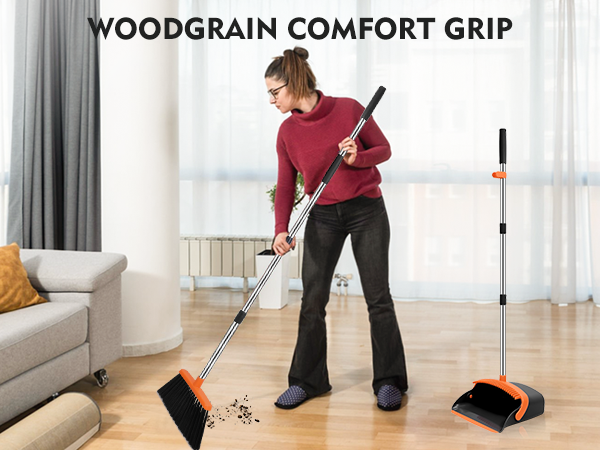 Broom and Dustpan Set